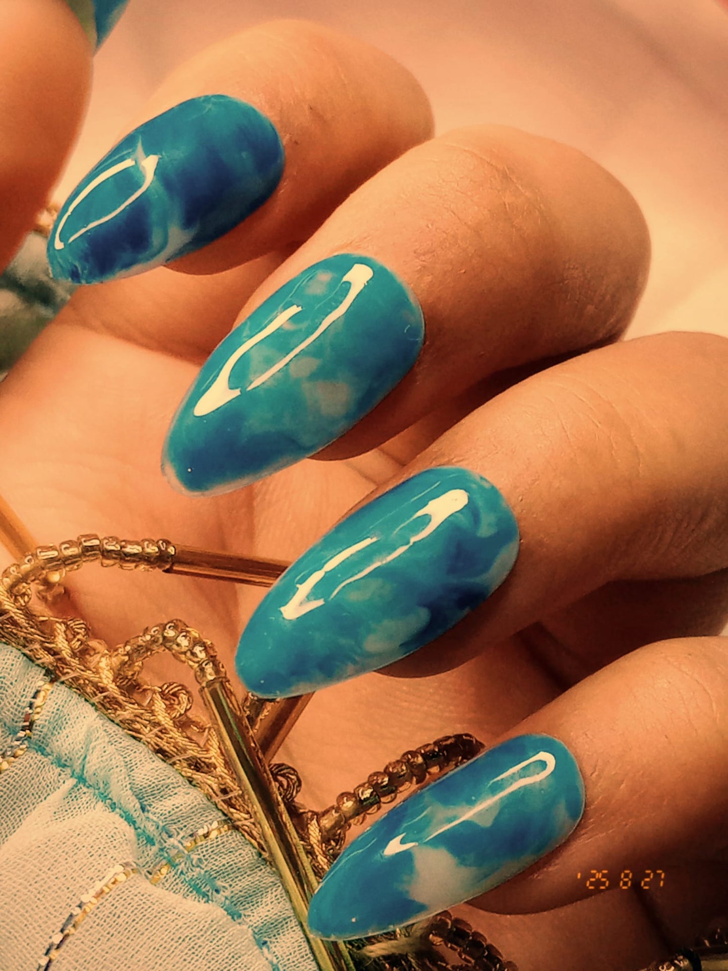 Marble Nails