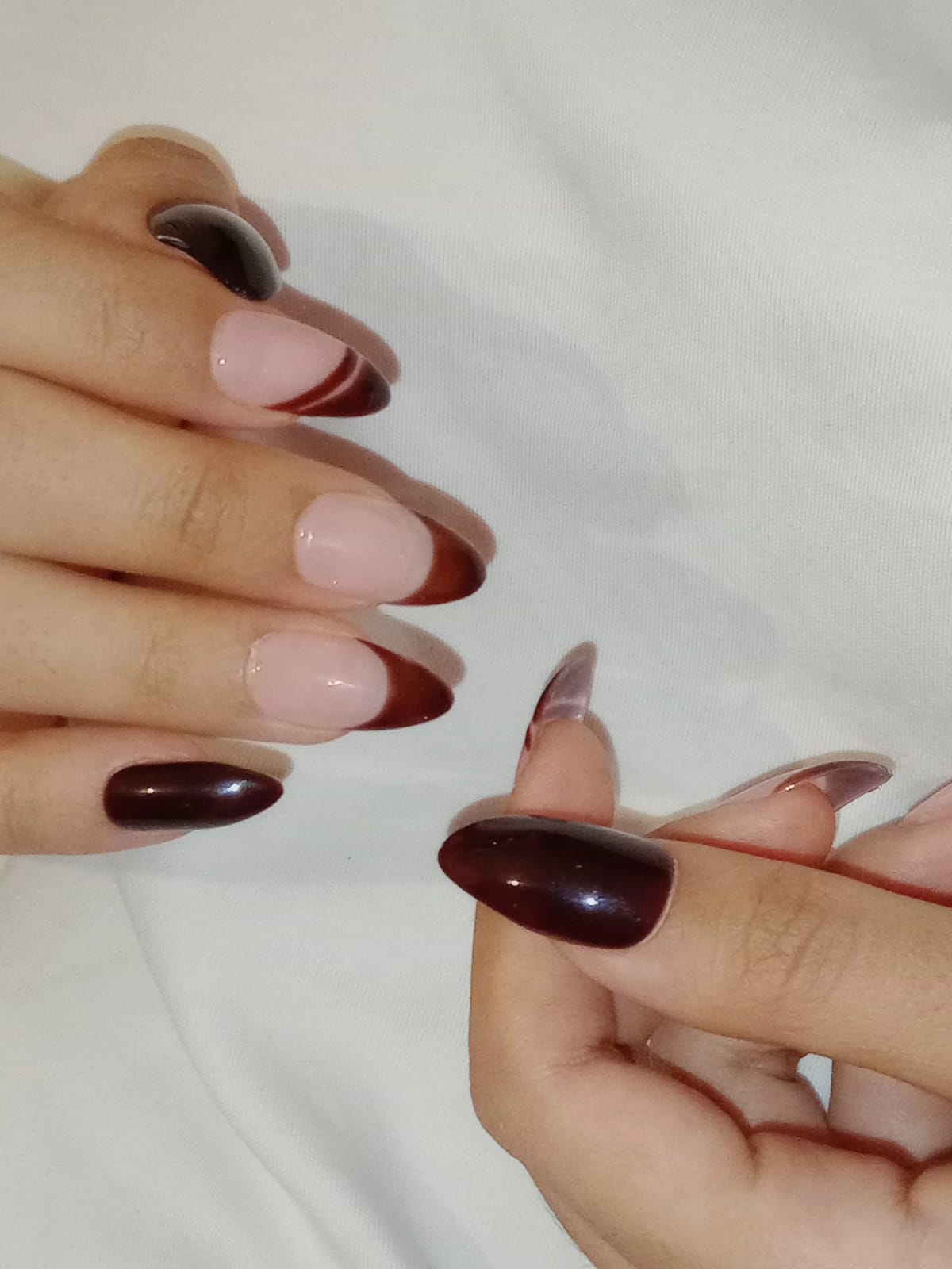 Ombre French Tio Nails